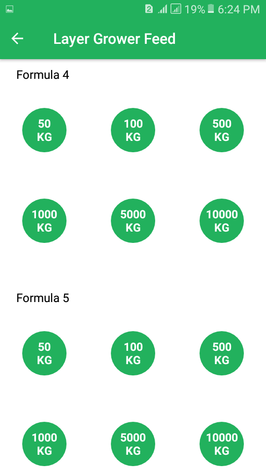Poultry Feed App - Low Cost Fe screenshot