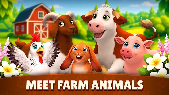Animal Farm Life: Town Farming screenshot