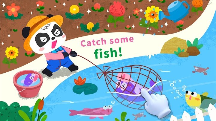Baby Panda's Animal Farm screenshot