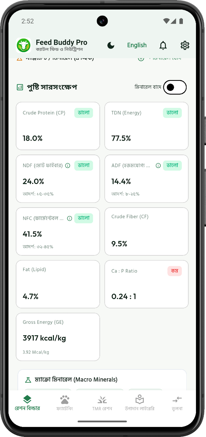 FeedBuddy: Cattle Feed Ration screenshot