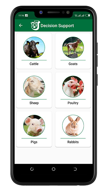 JAGUZA Livestock App screenshot