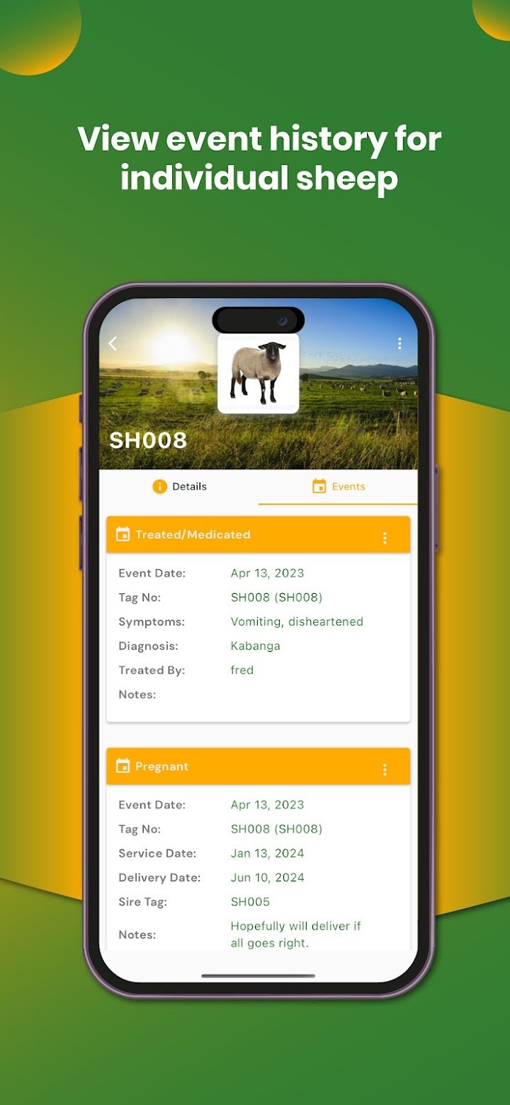 My Sheep Manager - Farming app screenshot