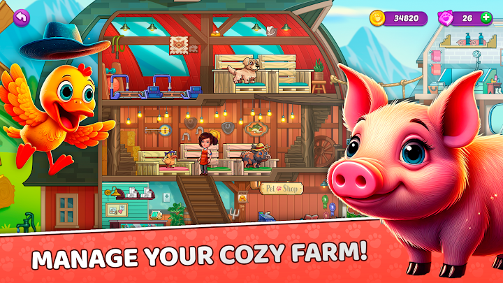 Pet Shop Fever: Animal Hotel screenshot