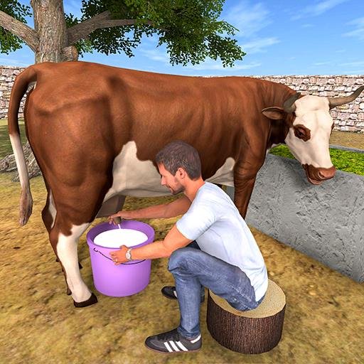 Animal Farm Sim Farming Games icon