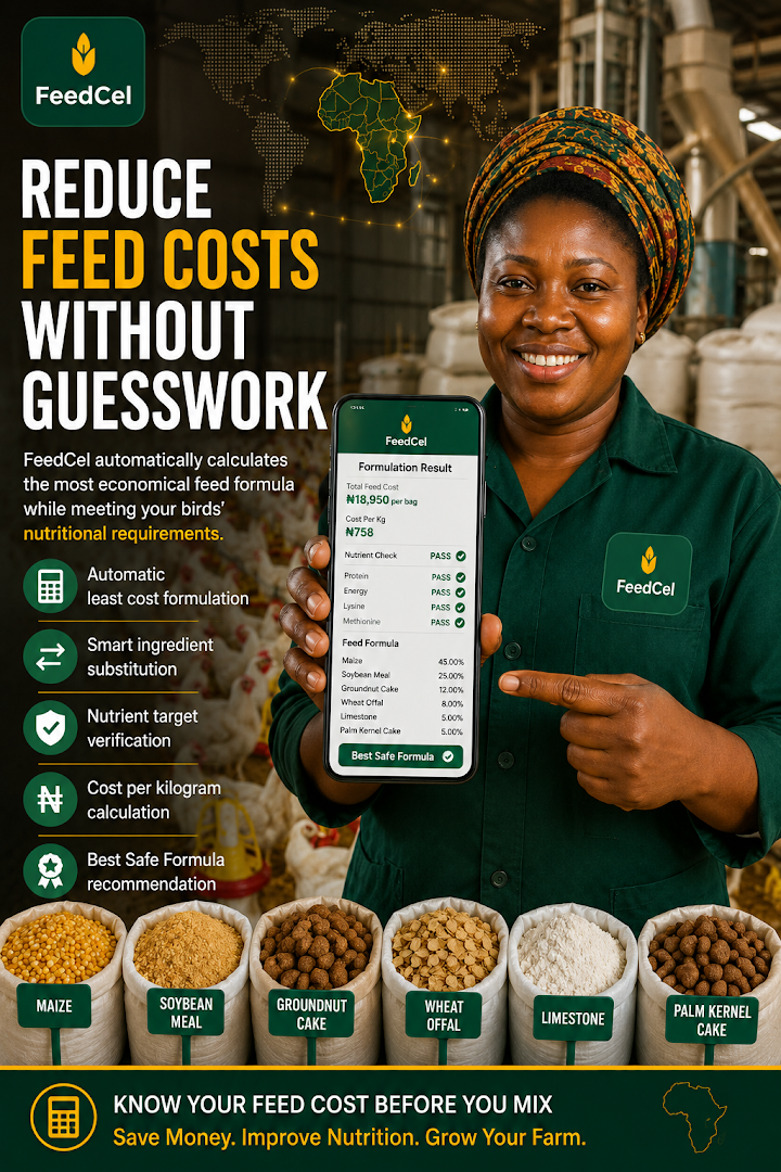 FeedCel: Poultry Feed Formula screenshot