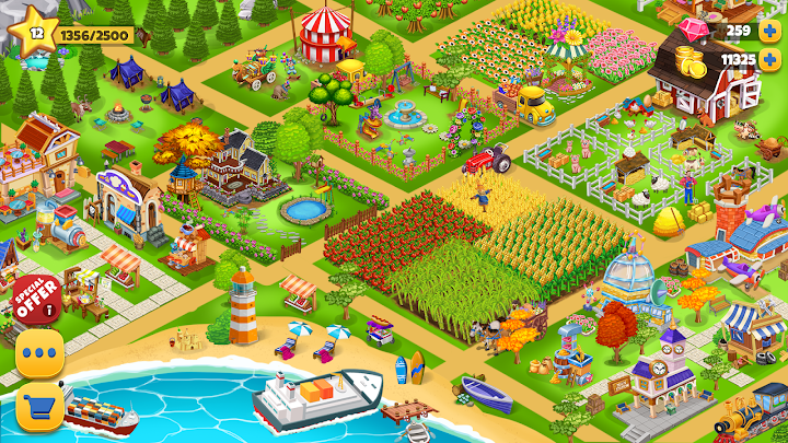 Farm Day Farming Offline Games screenshot