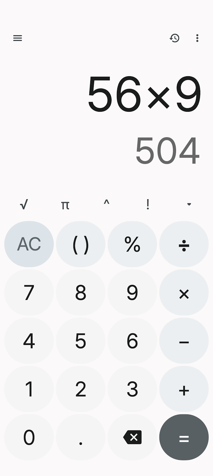All-In-One Calculator screenshot