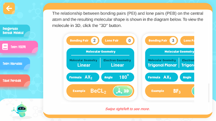 Molecular Geometry 3D screenshot