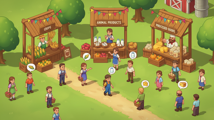 Idle Farming Simulator 3D screenshot