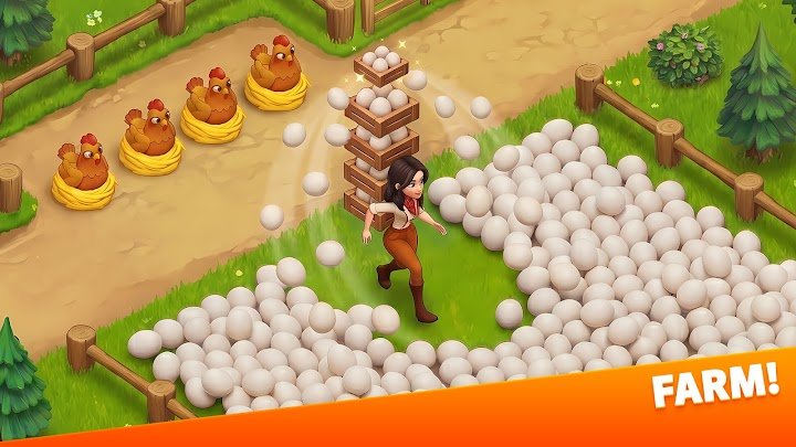 Klondike Adventures: Farm Game screenshot