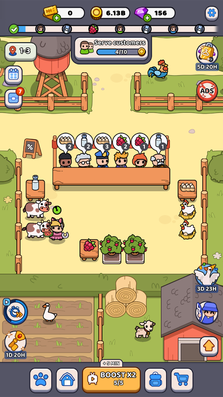 My Pocket Farm - Idle Farming screenshot