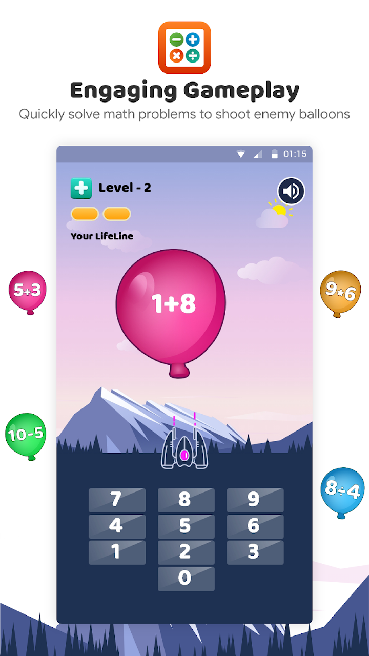 Learn Math App:Game of Numbers screenshot