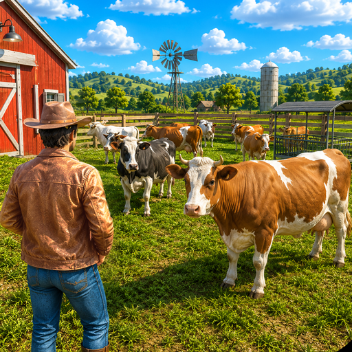 Ranch Farm Animal Sim Life 27 icon