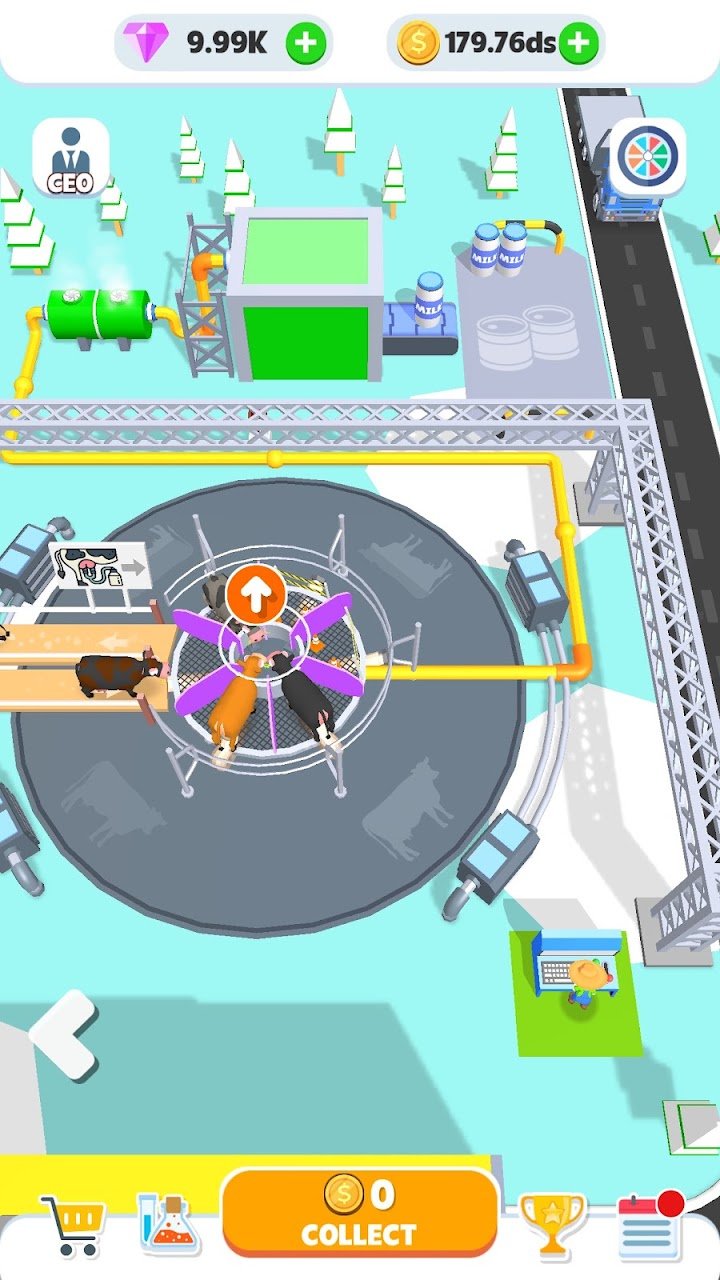 Fresh Milk Tycoon screenshot