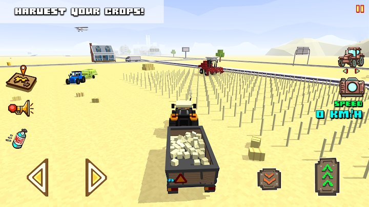 Blocky Farm Racing & Simulator screenshot