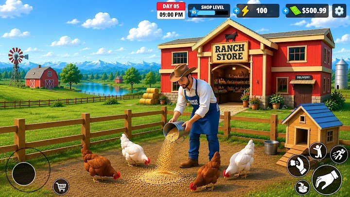 Ranch Farm Store Simulator screenshot