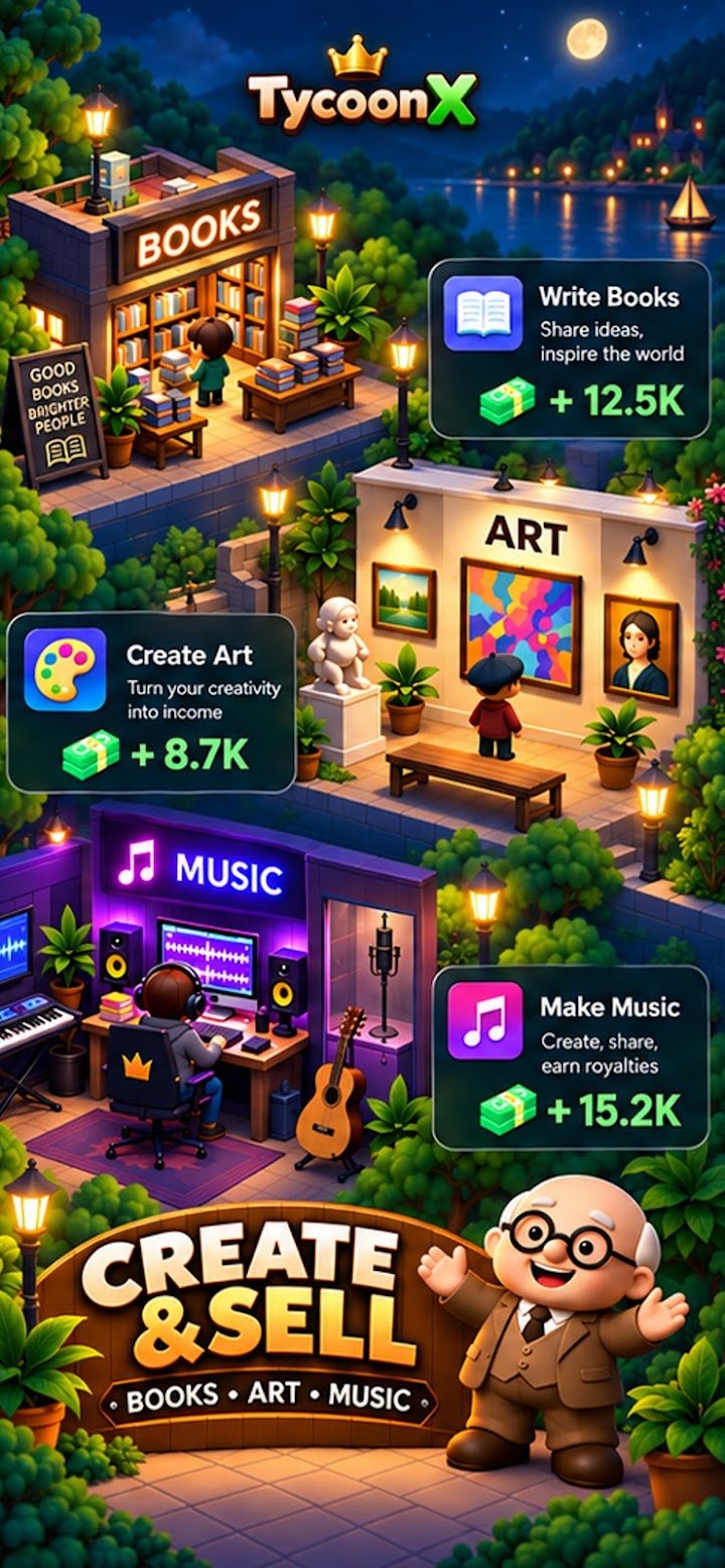 TycoonX: Business Simulator screenshot