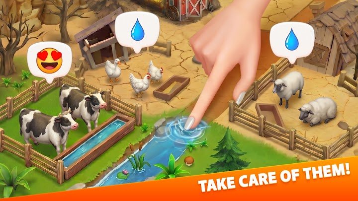 Klondike Adventures: Farm Game screenshot