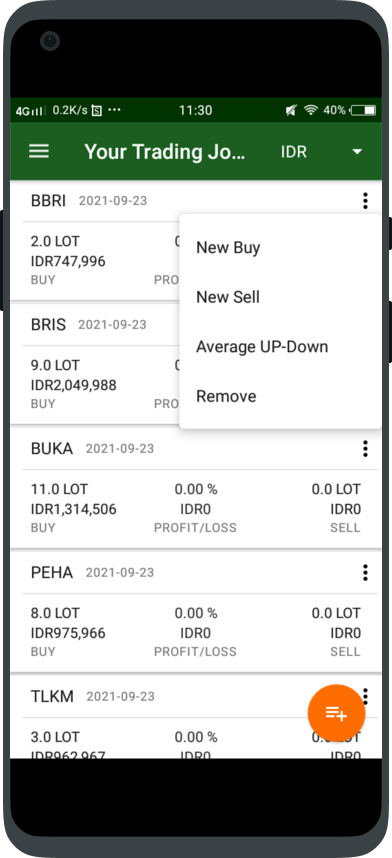 Stock Calculator screenshot