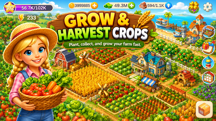 Harvest Farm Simulator screenshot