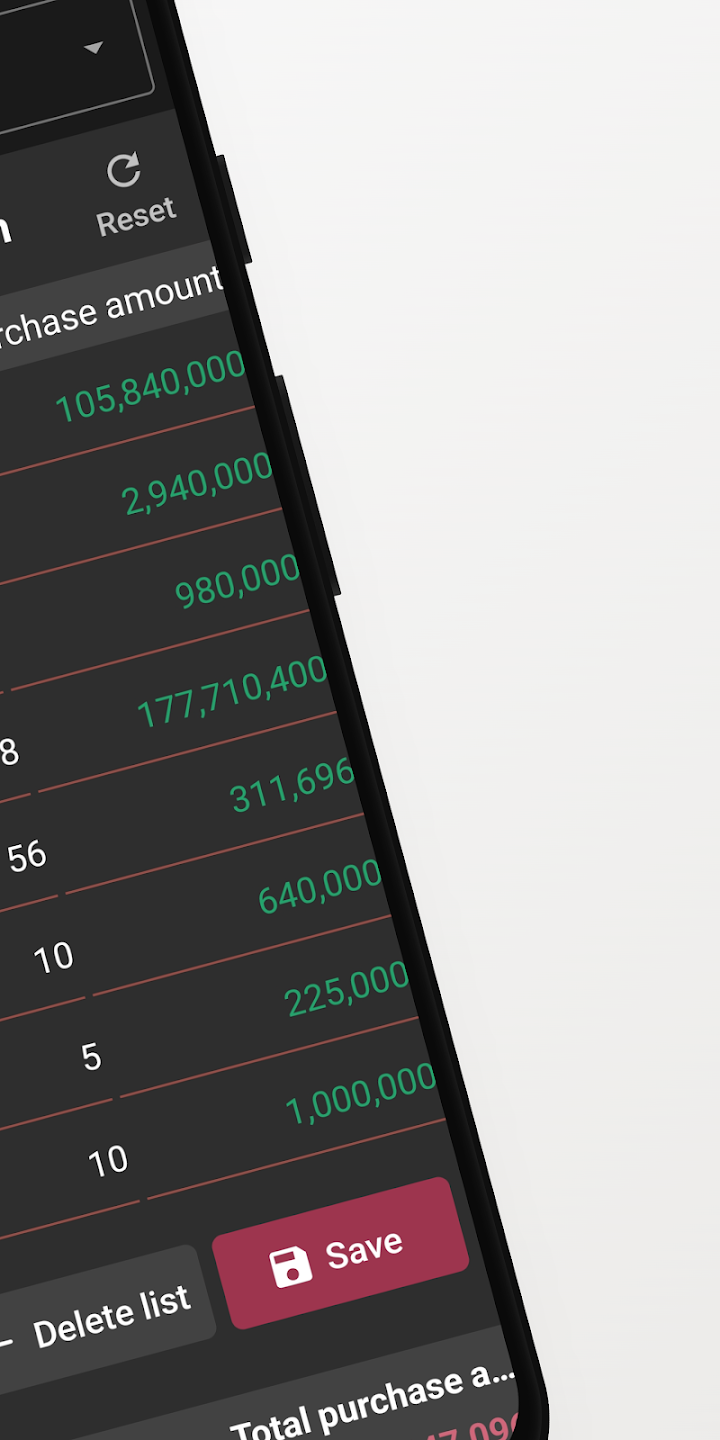 Stock Calculator screenshot