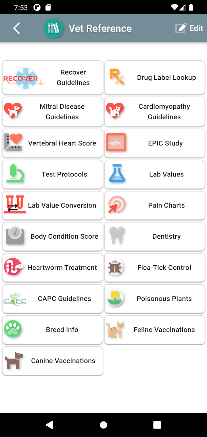 Vetcalculators screenshot