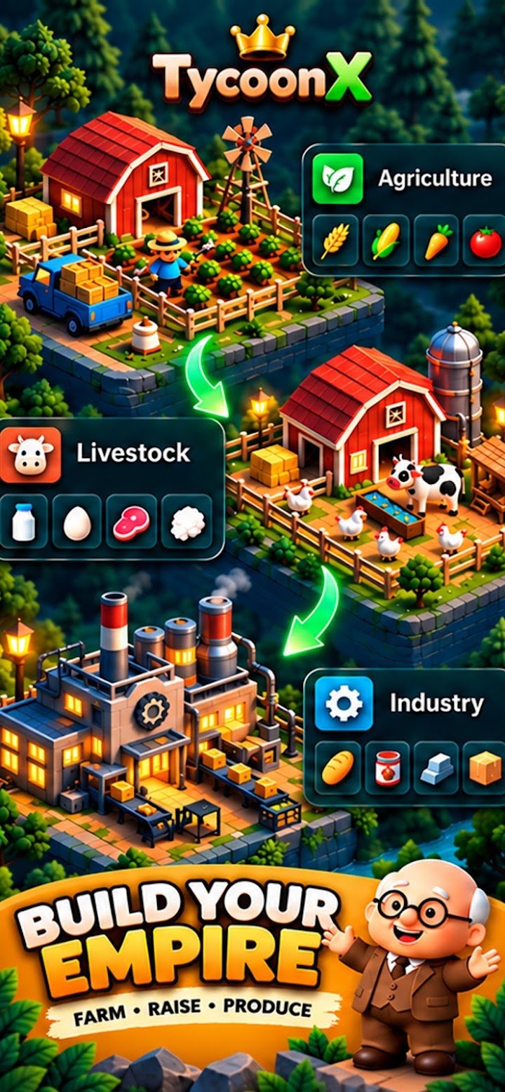 TycoonX: Business Simulator screenshot