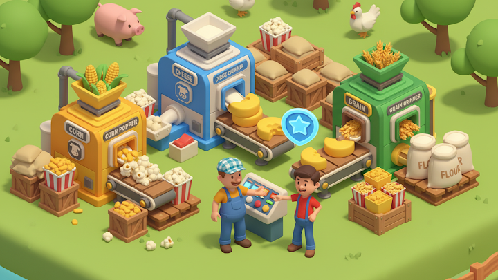 Idle Farming Simulator 3D screenshot