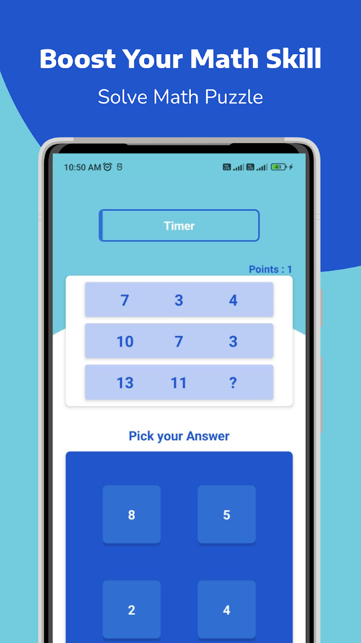 Mental Calculation Training screenshot