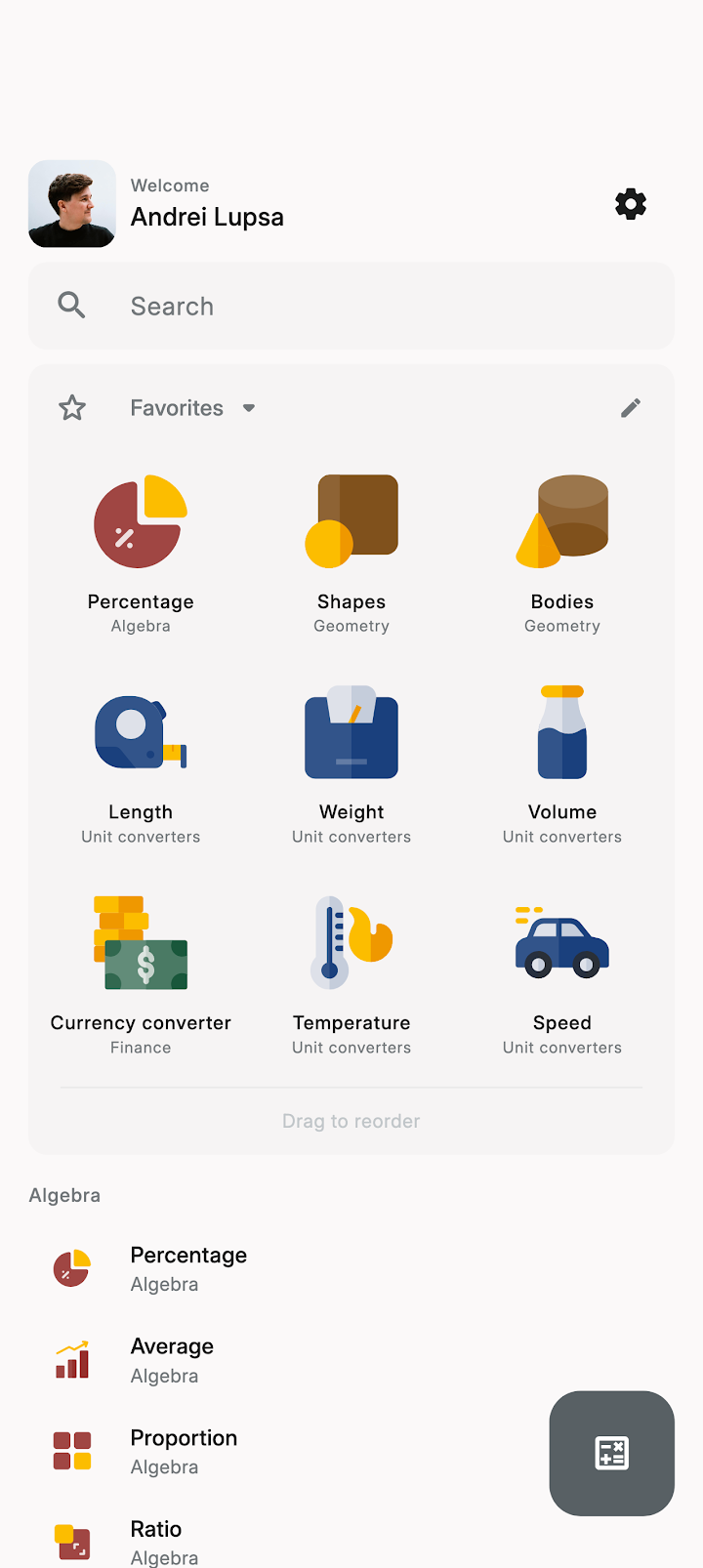 All-In-One Calculator screenshot
