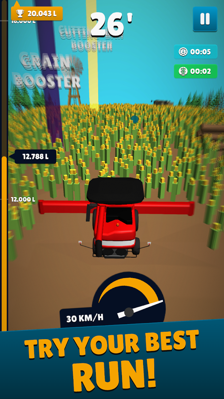Harvest Run! - 3D Farm Race screenshot