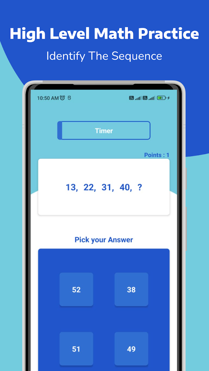 Mental Calculation Training screenshot