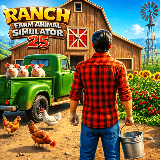 Ranch Farm Animal Simulator 25 icon