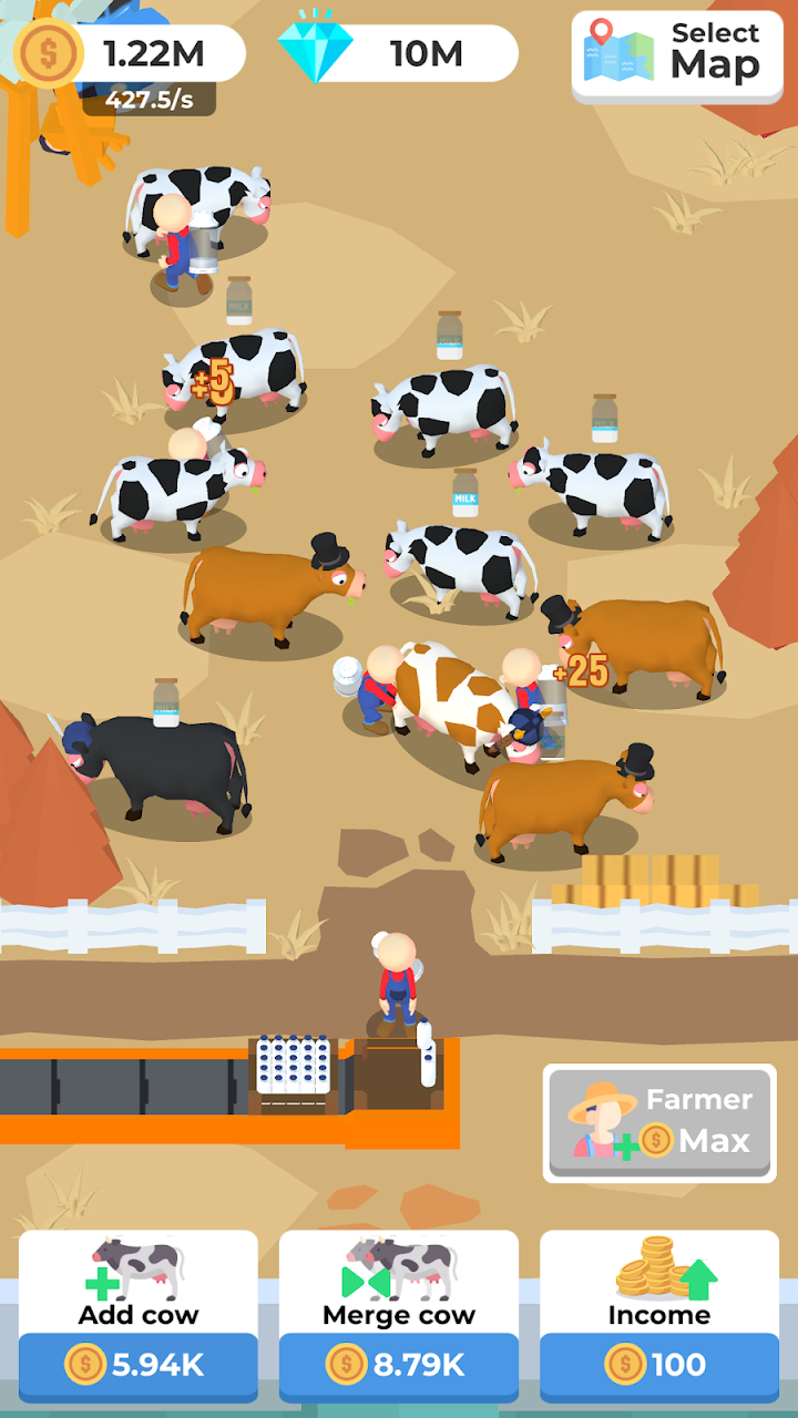 Cow Clicker screenshot