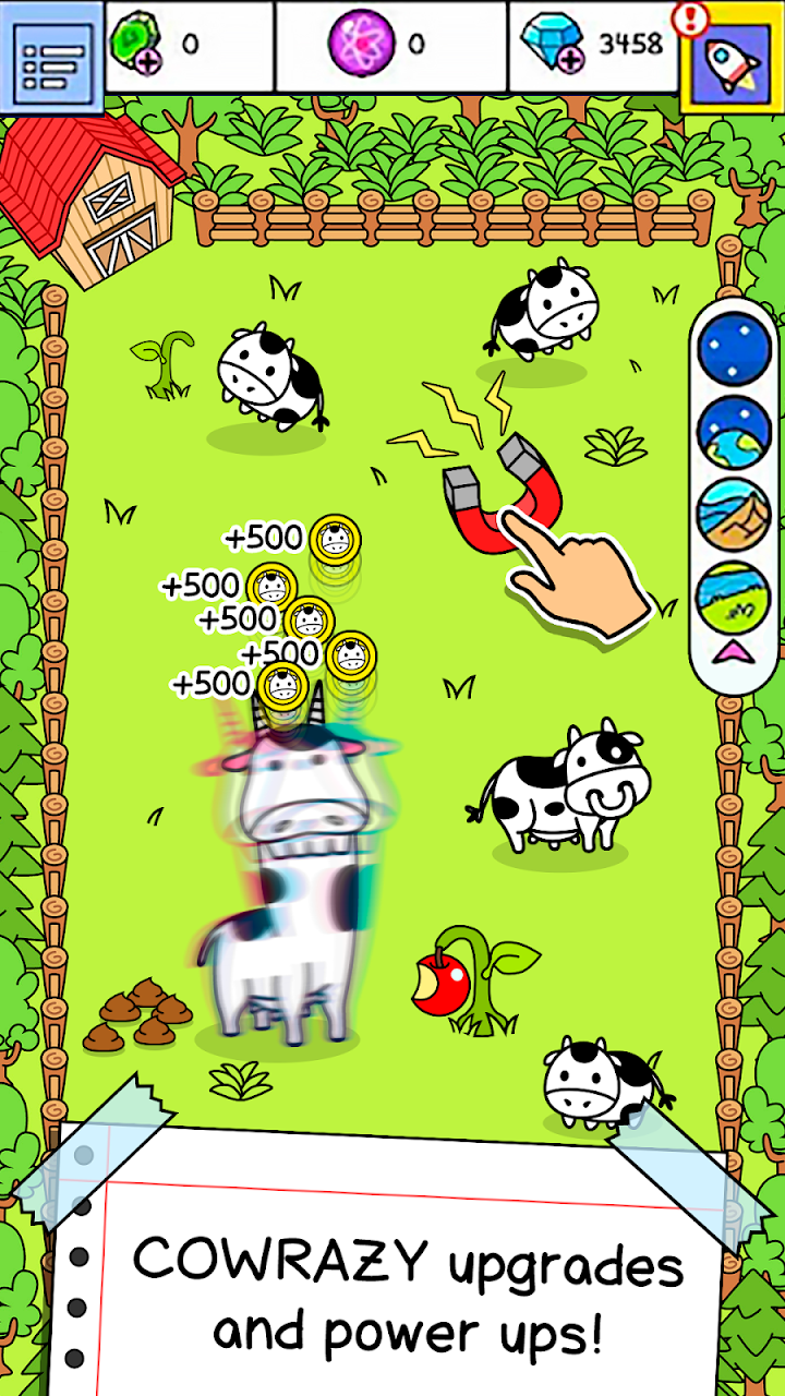 Cow Evolution: Idle Merge Game screenshot