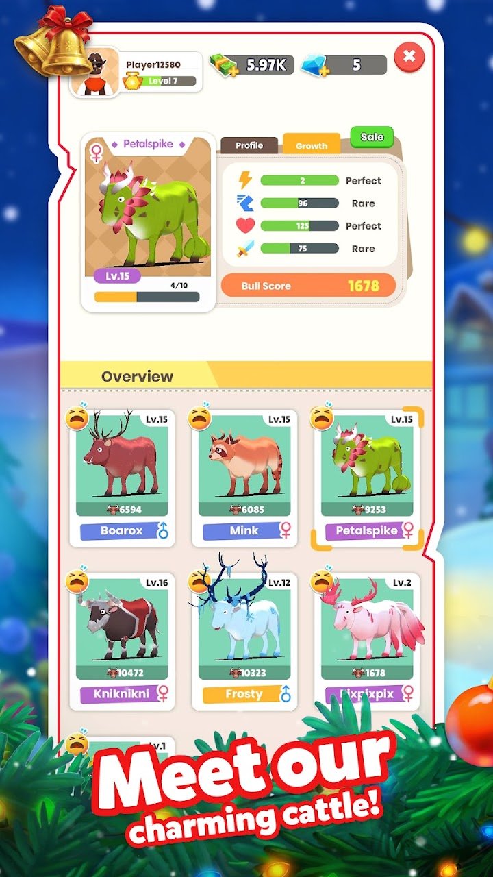 Cattle Clash: Idle game screenshot
