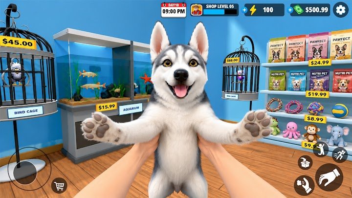 Pet Shop Journey Simulator screenshot