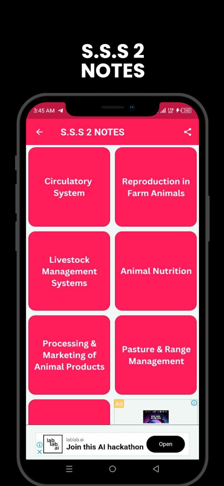 Animal Husbandry Textbook screenshot