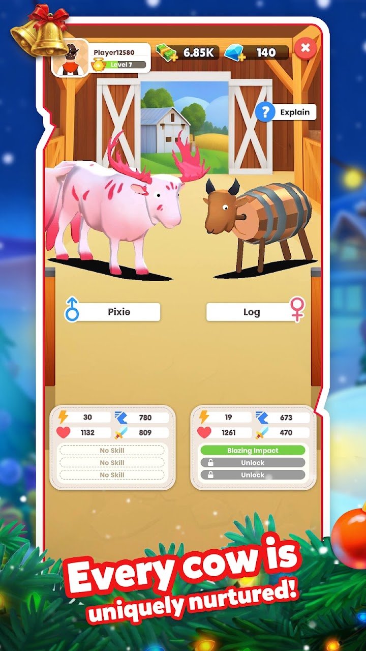 Cattle Clash: Idle game screenshot