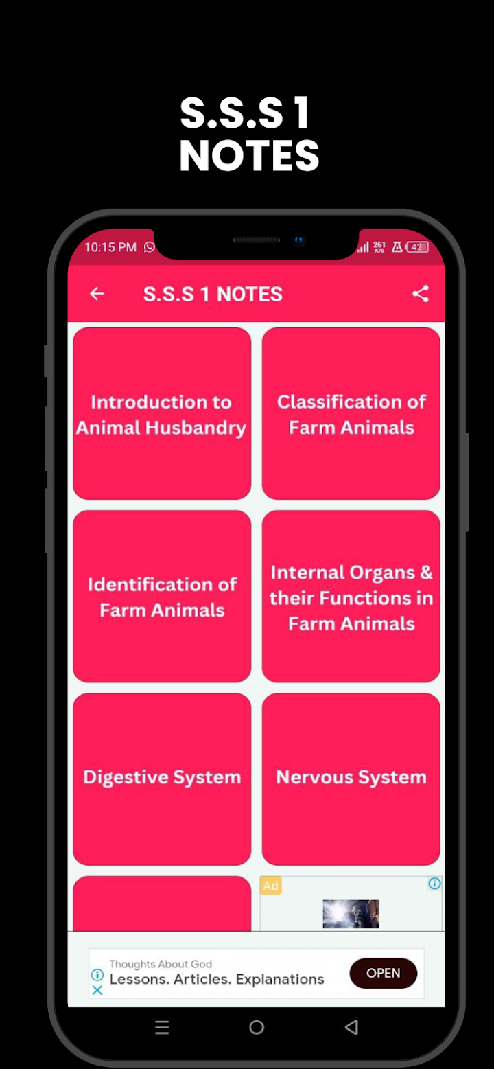 Animal Husbandry Textbook screenshot