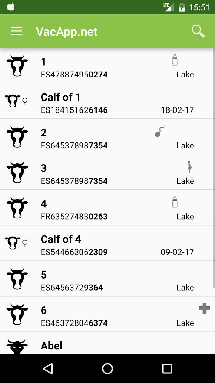 VacApp - Livestock management screenshot